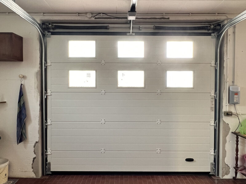 porta garage coibentata isolamento termico