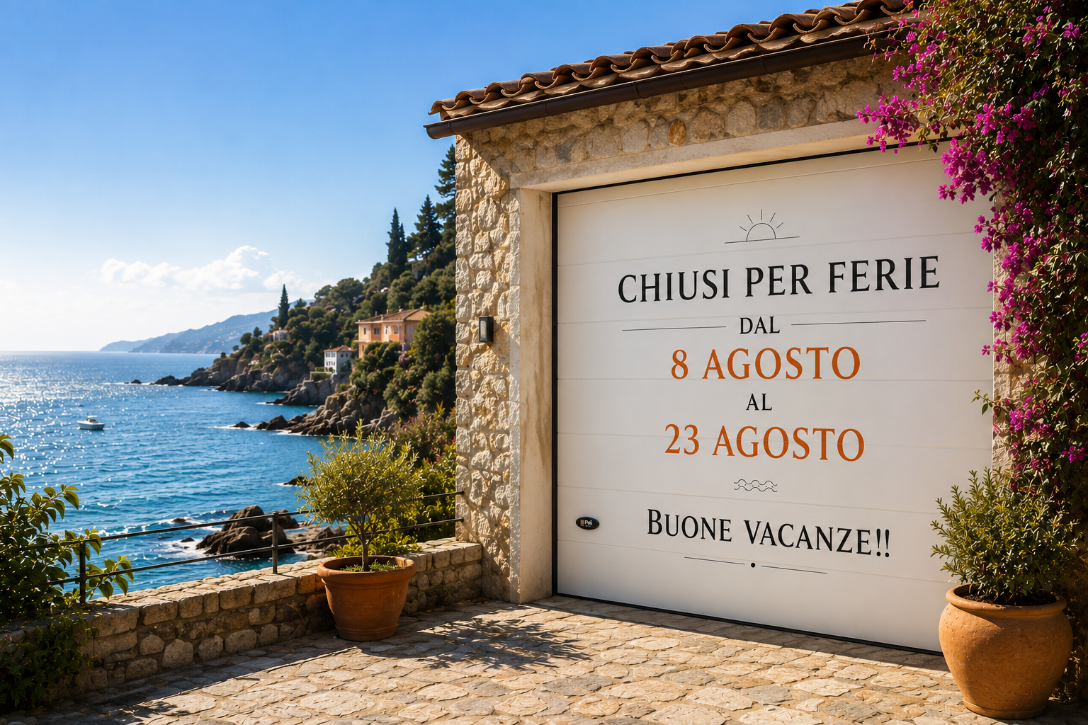chiusura estiva 2026 8-23 agosto